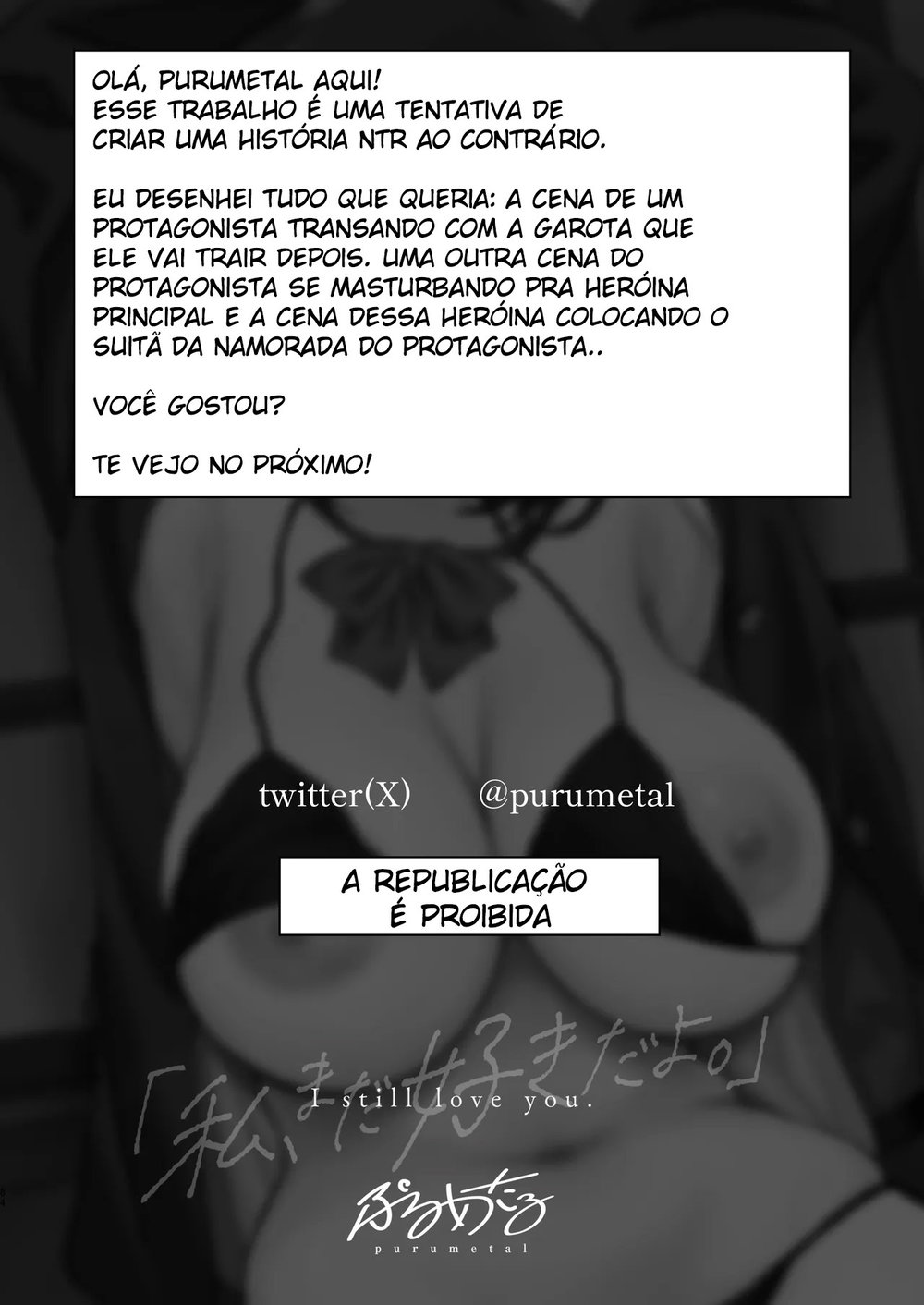 Eu Ainda Te Amo ~ Minha Ex Virou uma Idol Gravure Peituda e Me Seduz com Sexo Adúltero — Capítulo 1, página 85 | Quadrinhos Eróticos em Português