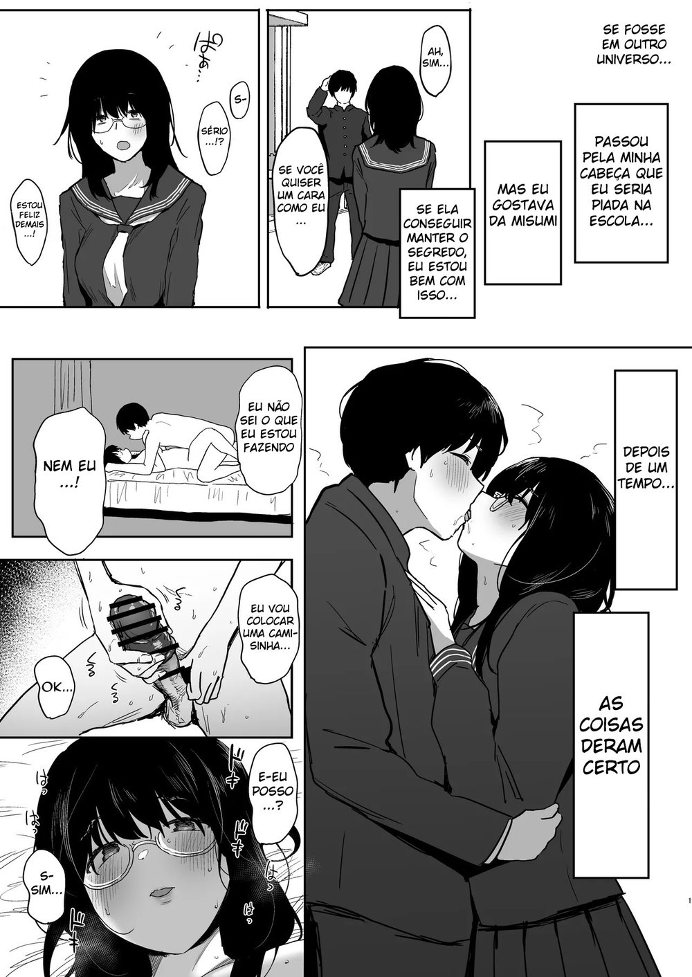 Eu Ainda Te Amo ~ Minha Ex Virou uma Idol Gravure Peituda e Me Seduz com Sexo Adúltero — Capítulo 1, página 87 | Quadrinhos Eróticos em Português