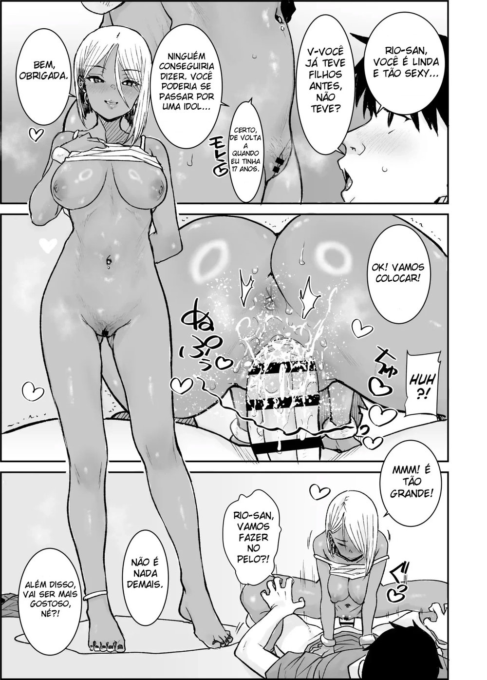 Eu, Um Universitário, Acabei Gozando Sem Camisinha Enquanto a Síndica Gyaru Negra (35) Me Cavalgava — Capítulo 1 Eu, Um Universitário, Acabei Gozando Sem Camisinha Enquanto a Síndica Gyaru Negra (35) Me Cavalgava — Capítulo 1, página 14 | Quadrinhos Eróticos em Português