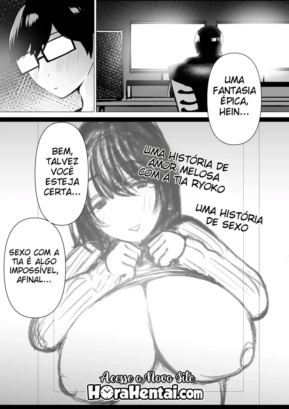 Hikikomori de Ero Manga Kaiteru Doutei Oikko to Oba-san ga Icha Love SEX suru Hanashi — Capítulo 1 Hikikomori de Ero Manga Kaiteru Doutei Oikko to Oba-san ga Icha Love SEX suru Hanashi — Capítulo 1, página 51 | Quadrinhos Eróticos em Português
