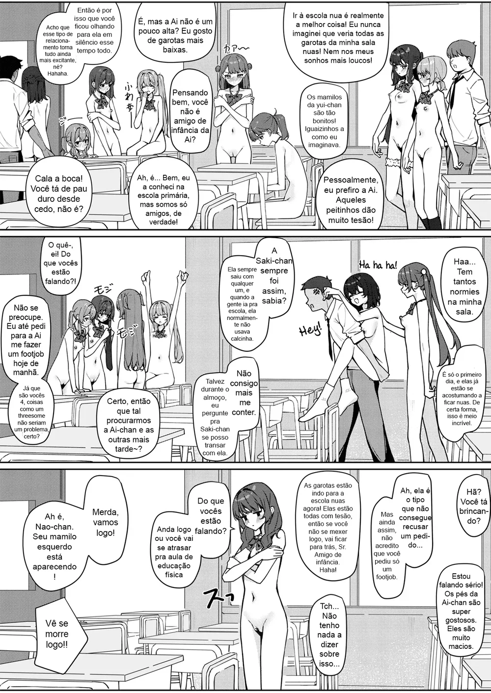 Kyou Kara Zenra Toukou 2 — Capítulo 1, página 13 | Quadrinhos Eróticos em Português
