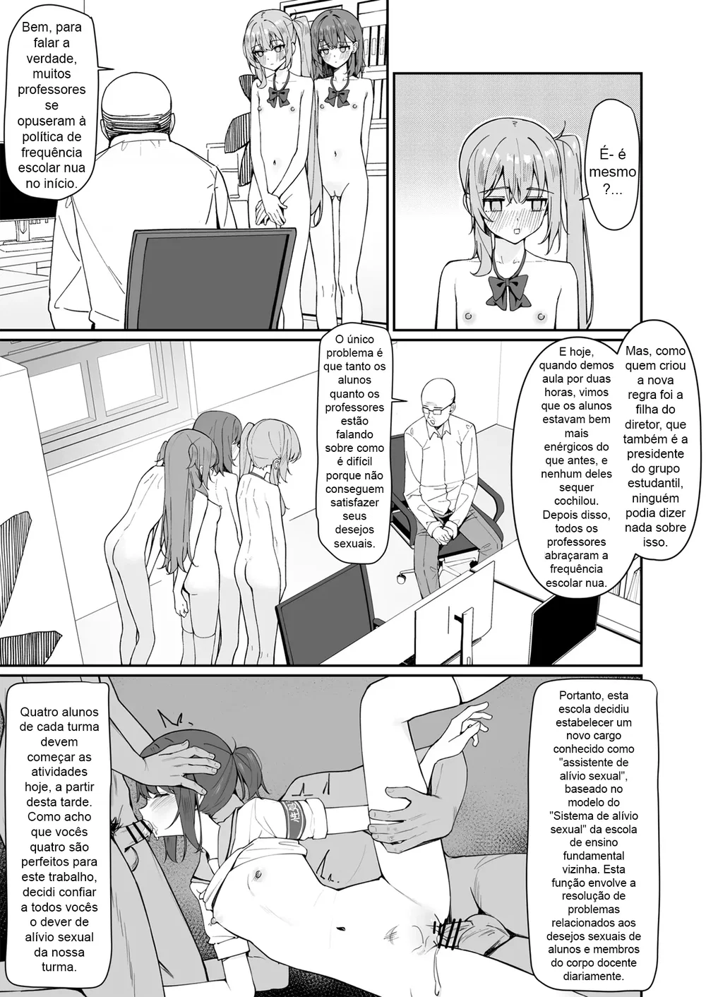 Kyou Kara Zenra Toukou 2 — Capítulo 1, página 6 | Quadrinhos Eróticos em Português