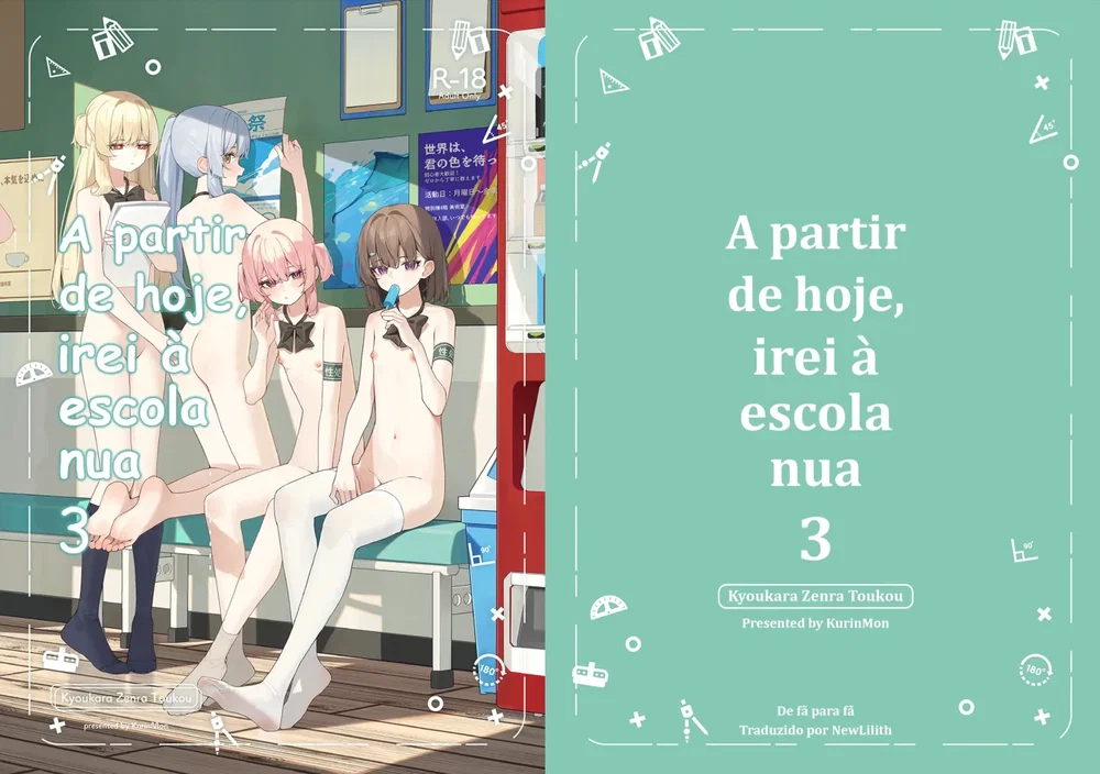 Kyou Kara Zenra Toukou 3 — Capítulo 1, página 1 | Quadrinhos Eróticos em Português