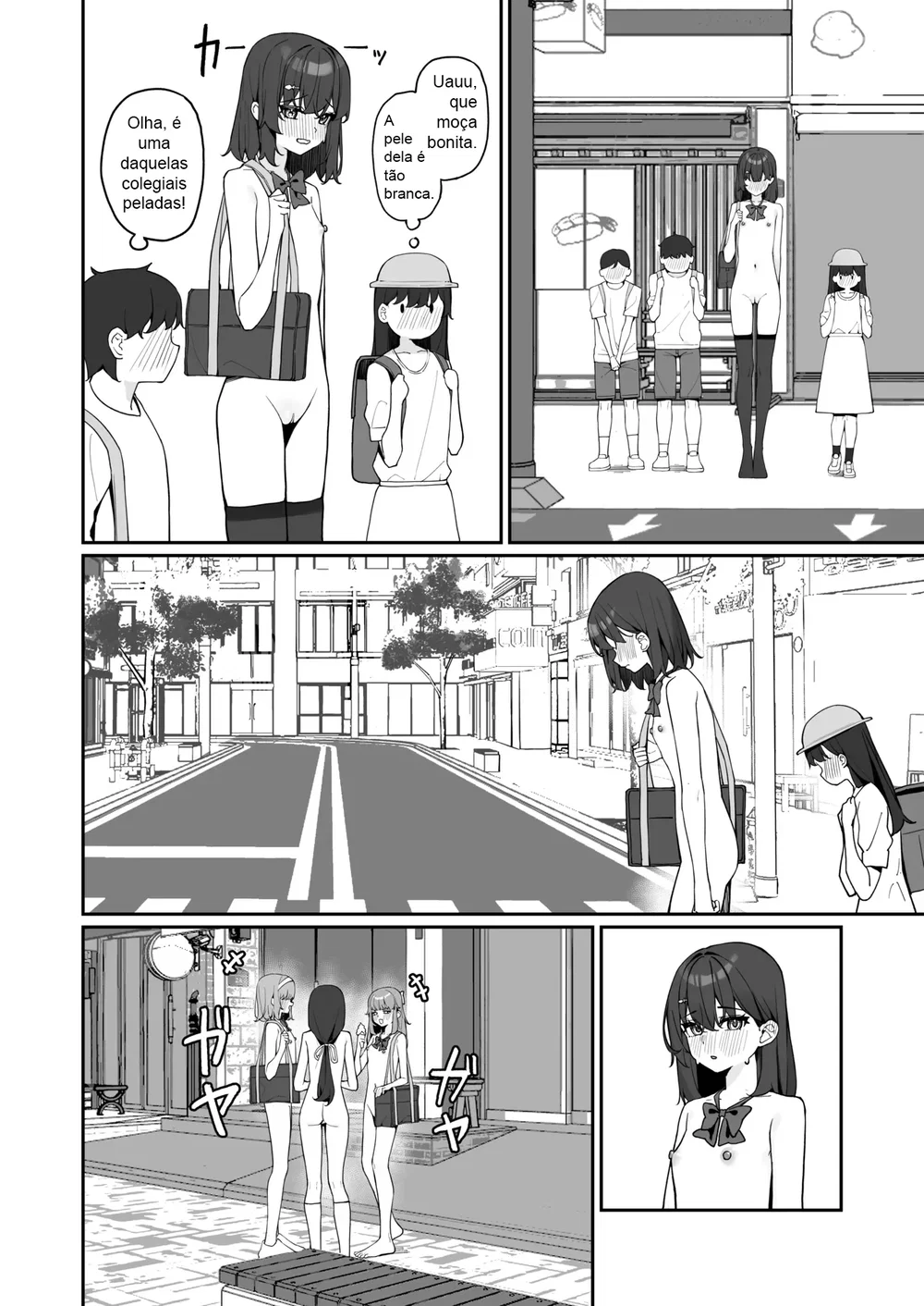 Kyou Kara Zenra Toukou 3 — Capítulo 1, página 7 | Quadrinhos Eróticos em Português
