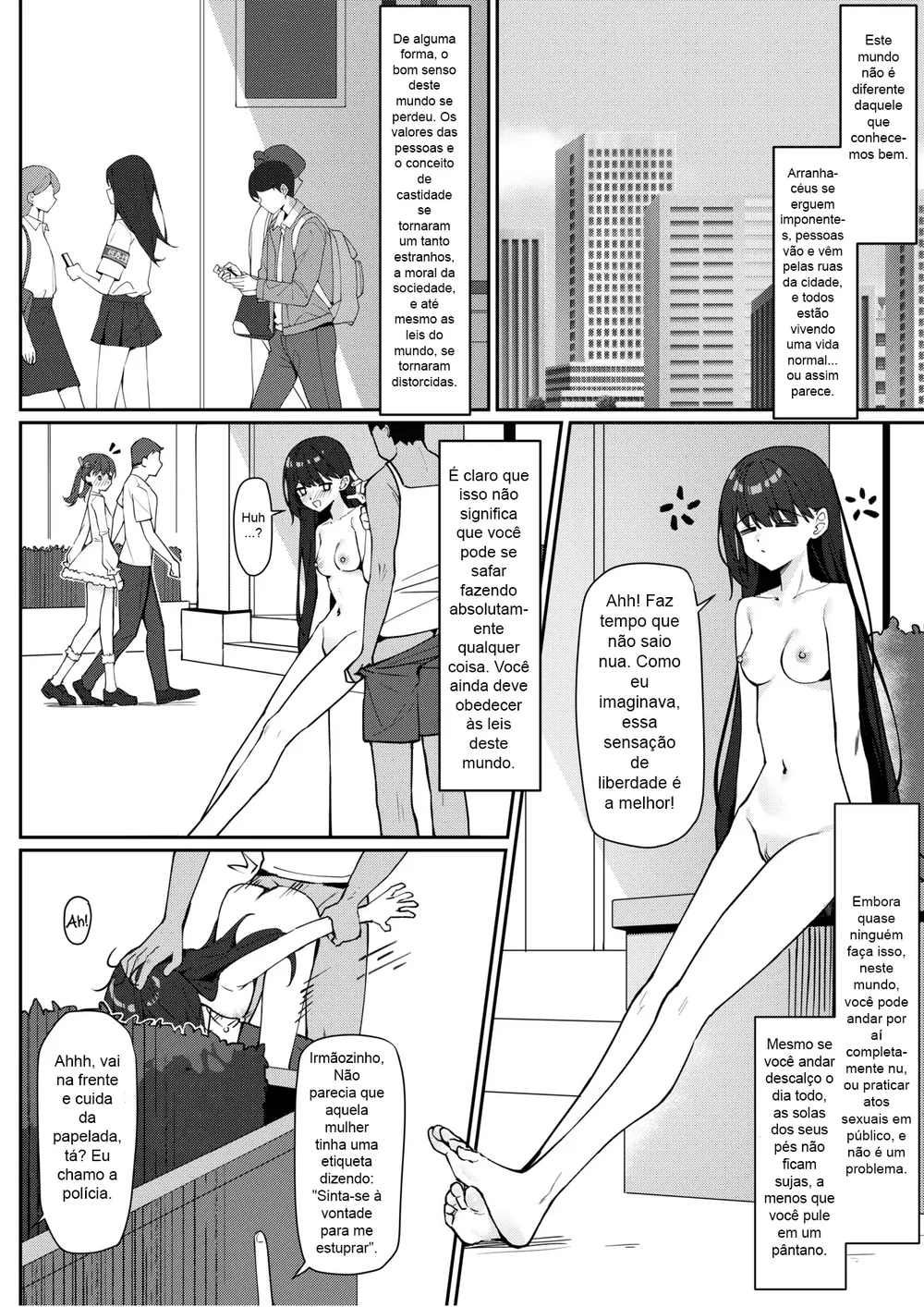 Kyou Kara Zenra Toukou — Capítulo 1 Kyou Kara Zenra Toukou — Capítulo 1, página 3 | Quadrinhos Eróticos em Português