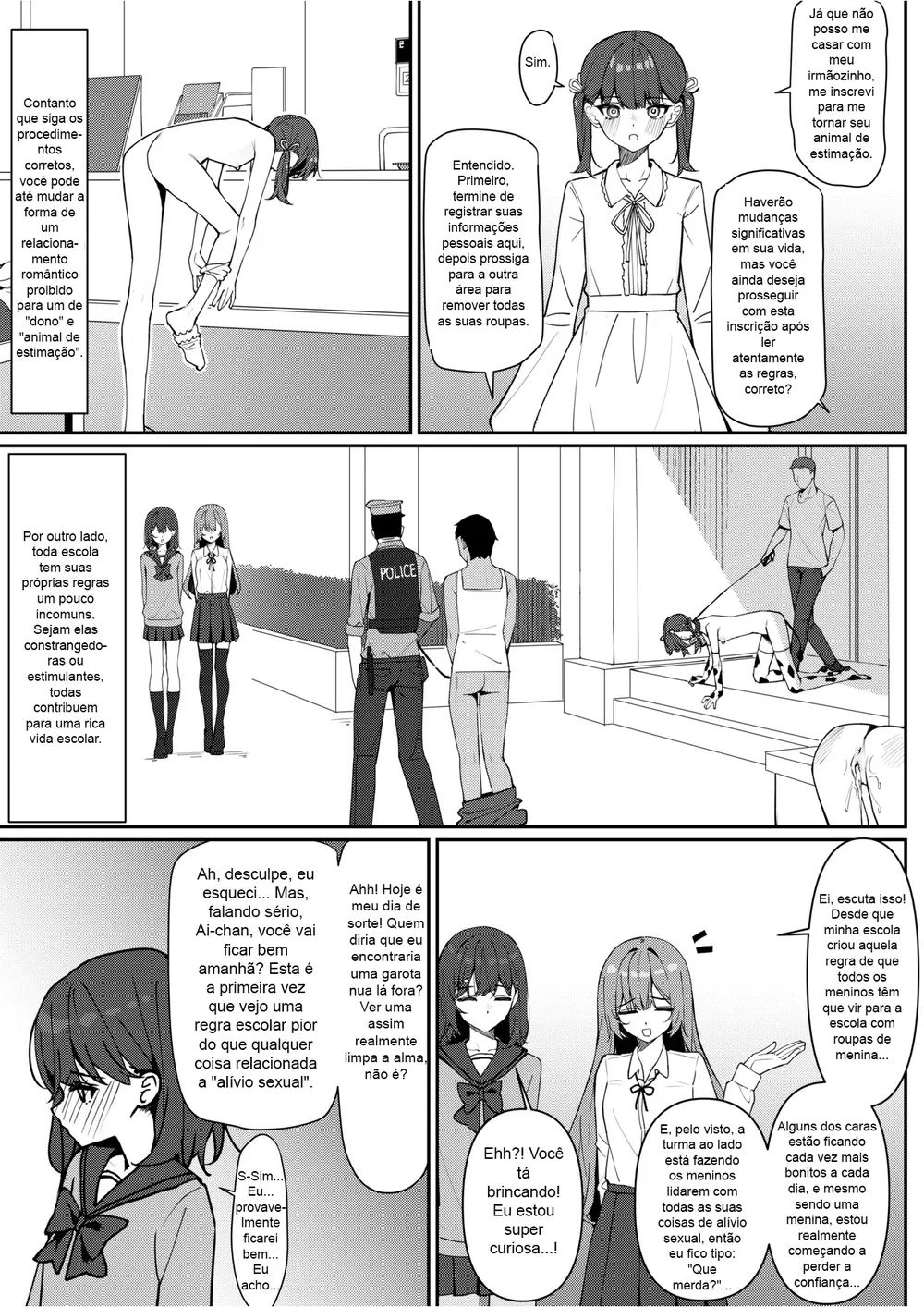 Kyou Kara Zenra Toukou — Capítulo 1 Kyou Kara Zenra Toukou — Capítulo 1, página 4 | Quadrinhos Eróticos em Português
