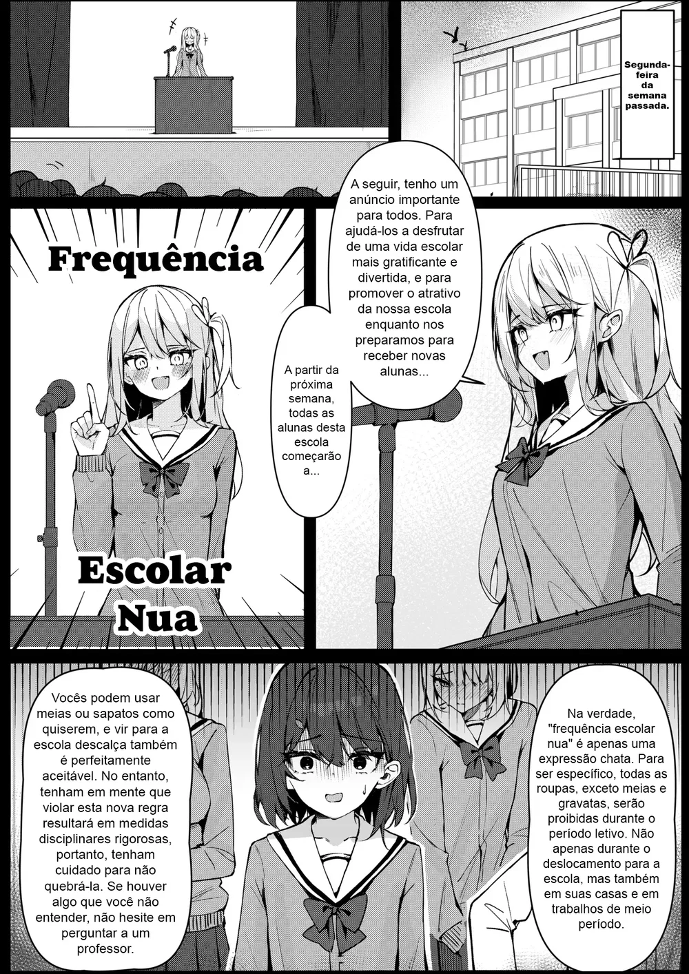 Kyou Kara Zenra Toukou — Capítulo 1 Kyou Kara Zenra Toukou — Capítulo 1, página 5 | Quadrinhos Eróticos em Português