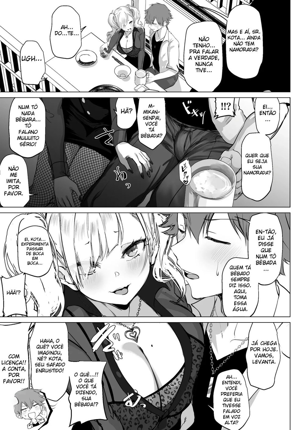 Marmelada da Gyaru Baixinha — Capítulo 1, página 12 | Quadrinhos Eróticos em Português