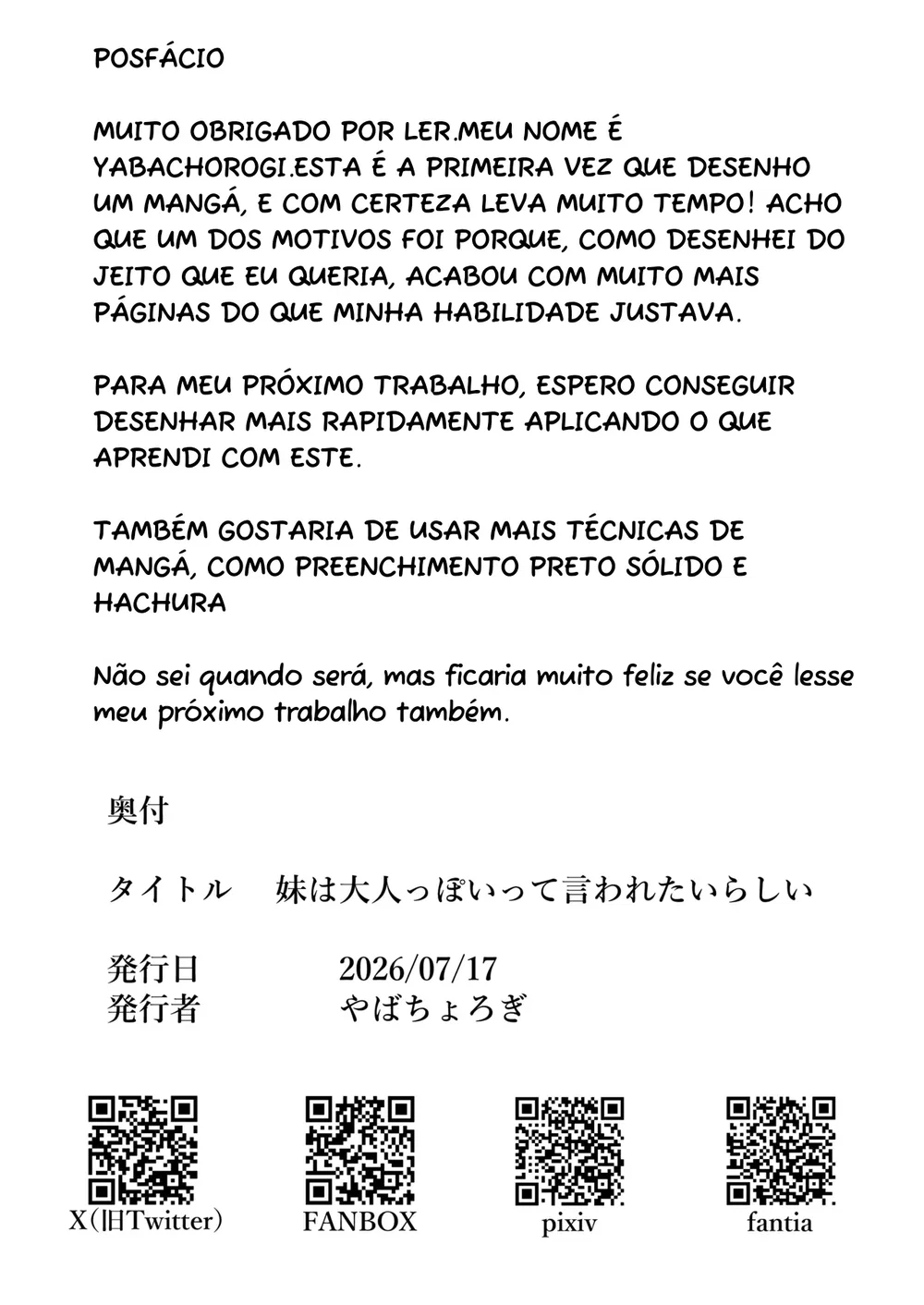 Minha Irmãzinha quer que lhe digam que ela cresceu, pelo visto — Capítulo 1 Minha Irmãzinha quer que lhe digam que ela cresceu, pelo visto — Capítulo 1, página 78 | Quadrinhos Eróticos em Português