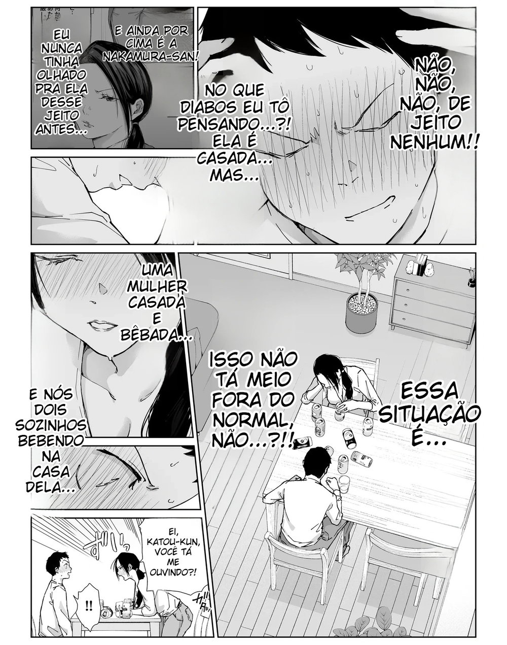 Minha Superior Durona do Meu Trabalho (36 Anos) Estava na Seca… ~ A História de Como Fodi Loucamente Com Minha Superior Que Me Tratava Friamente ~ — Capítulo 1 Minha Superior Durona do Meu Trabalho (36 Anos) Estava na Seca… ~ A História de Como Fodi Loucamente Com Minha Superior Que Me Tratava Friamente ~ — Capítulo 1, página 17 | Quadrinhos Eróticos em Português