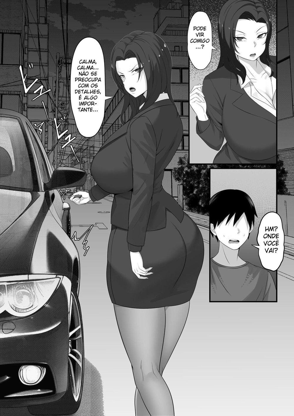 Minha Vida Sexual em Tóquio ~A Senhoria E Sua Filha 1 — Capítulo 1, página 41 | Quadrinhos Eróticos em Português