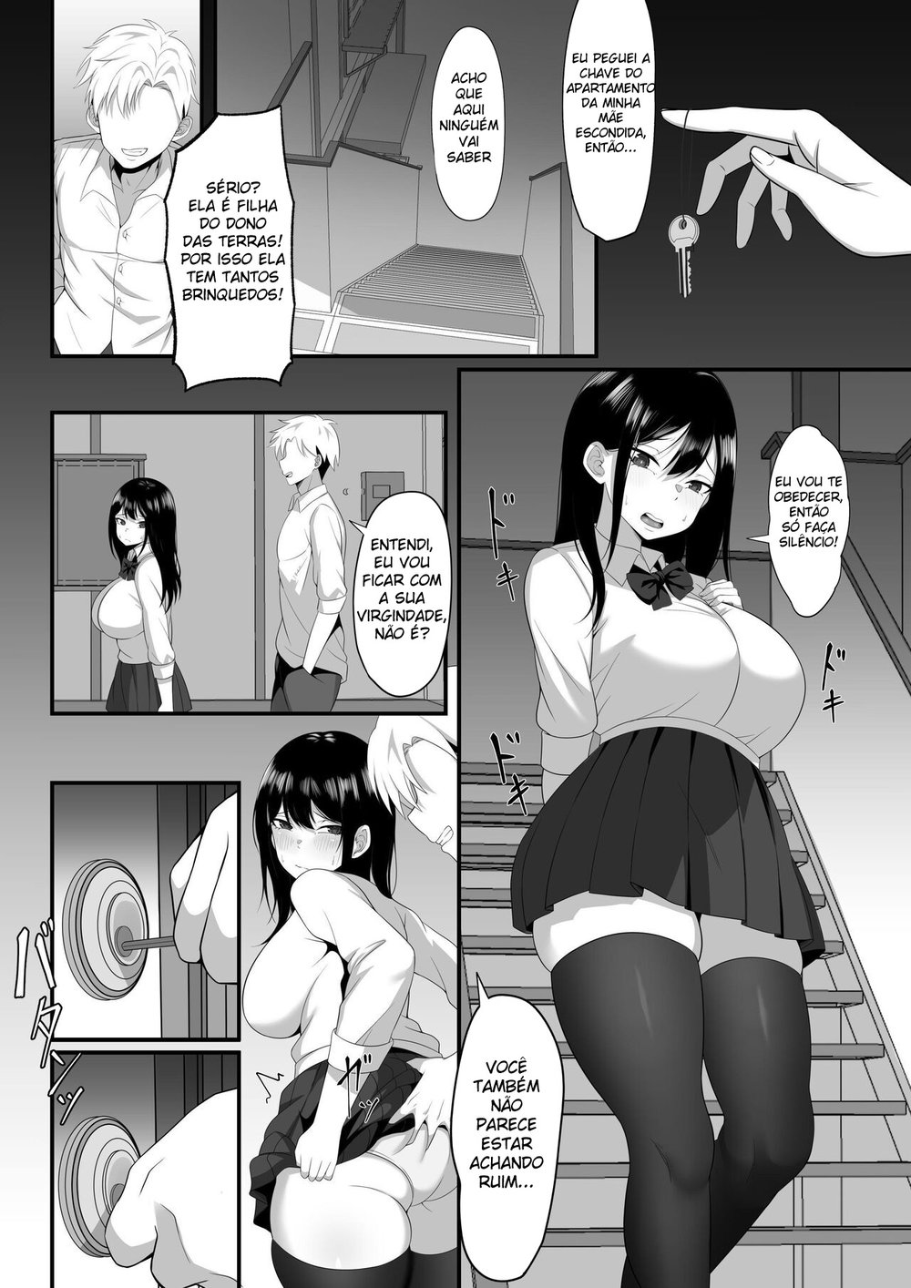 Minha Vida Sexual em Tóquio ~A Senhoria E Sua Filha 1 — Capítulo 1, página 8 | Quadrinhos Eróticos em Português