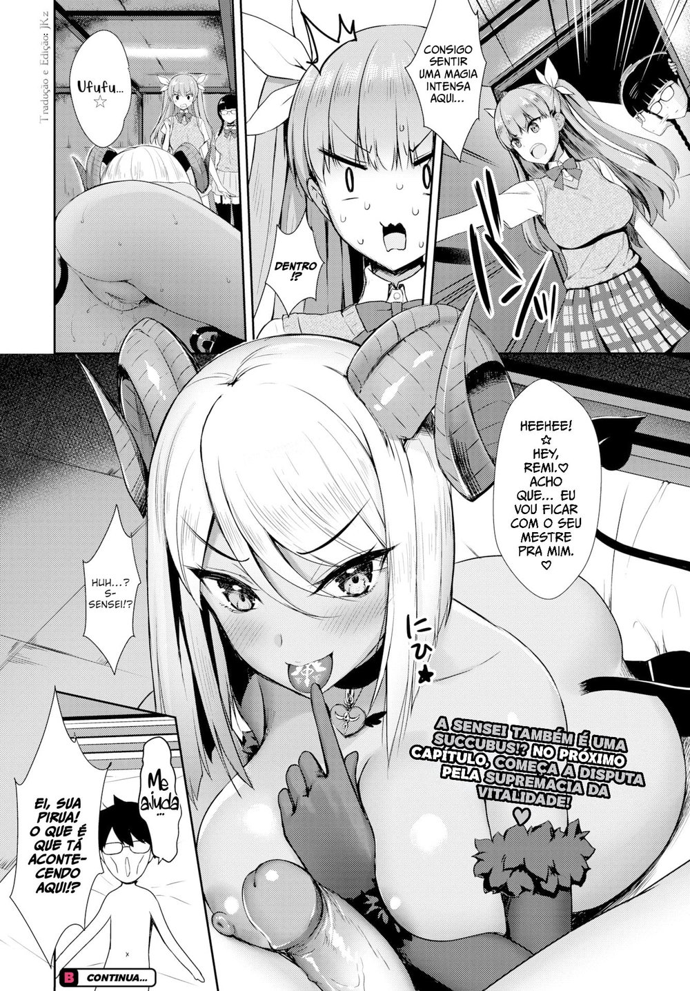 Minha Vizinha é uma Succubus 6 — Capítulo 1, página 22 | Quadrinhos Eróticos em Português
