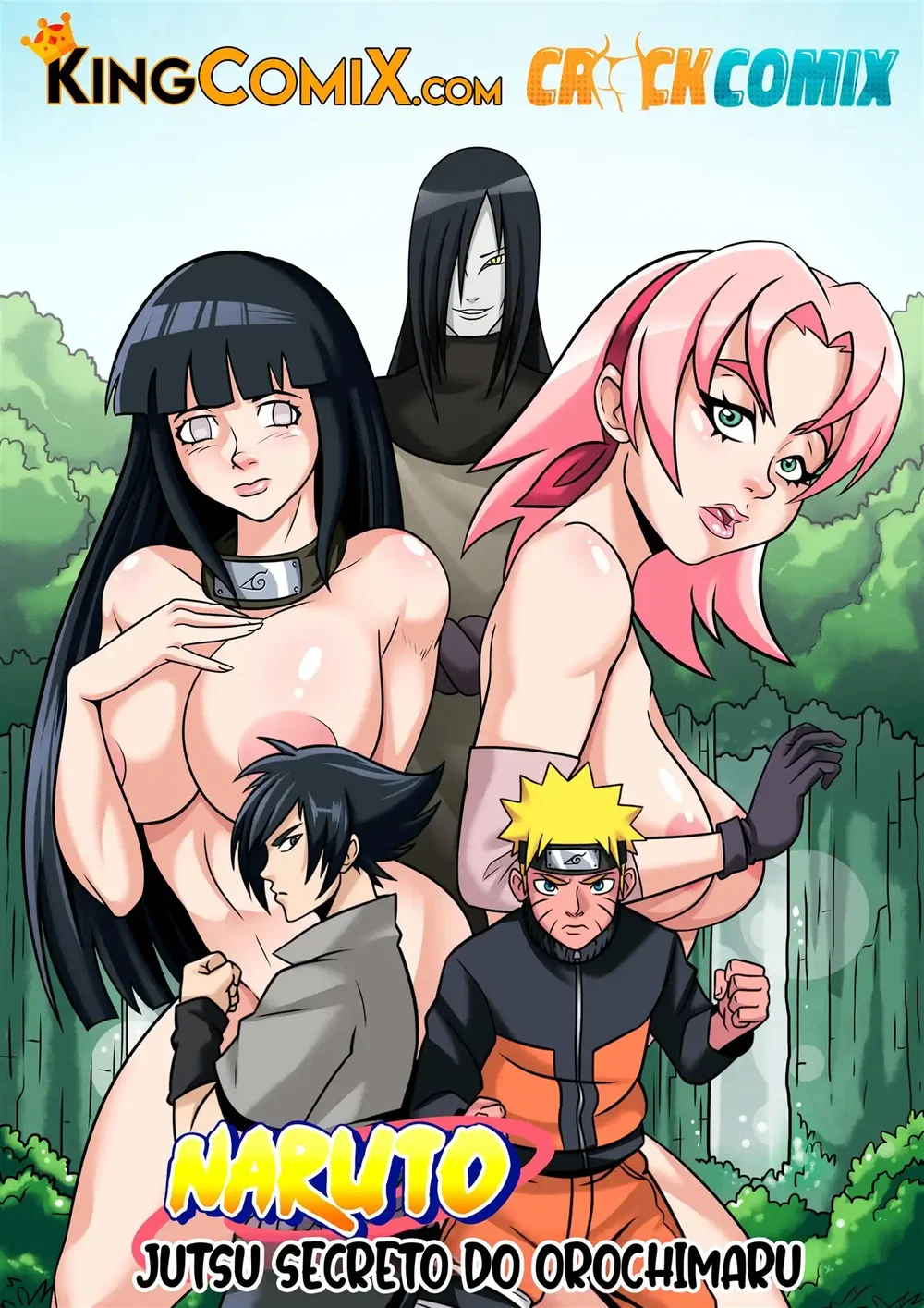 O Jutsu Sexual Secreto de Orochimaru — Capítulo 1, página 1 | Quadrinhos Eróticos em Português