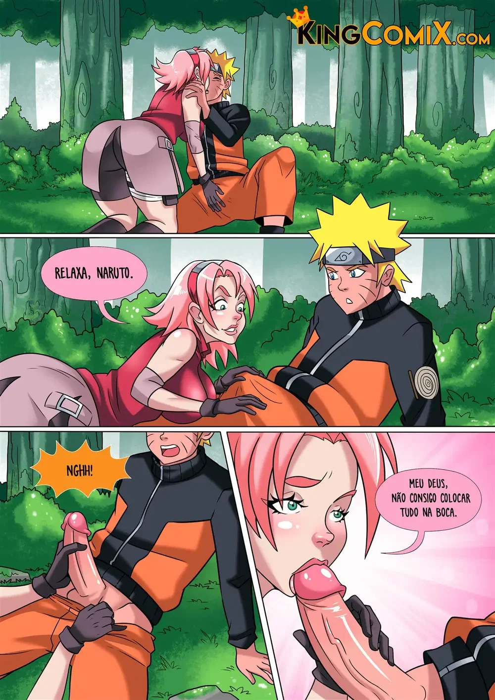 O Jutsu Sexual Secreto de Orochimaru — Capítulo 1, página 10 | Quadrinhos Eróticos em Português