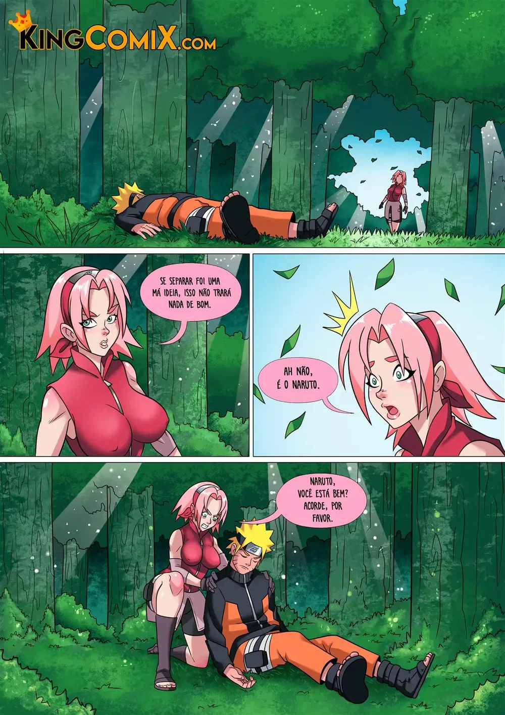 O Jutsu Sexual Secreto de Orochimaru — Capítulo 1, página 6 | Quadrinhos Eróticos em Português