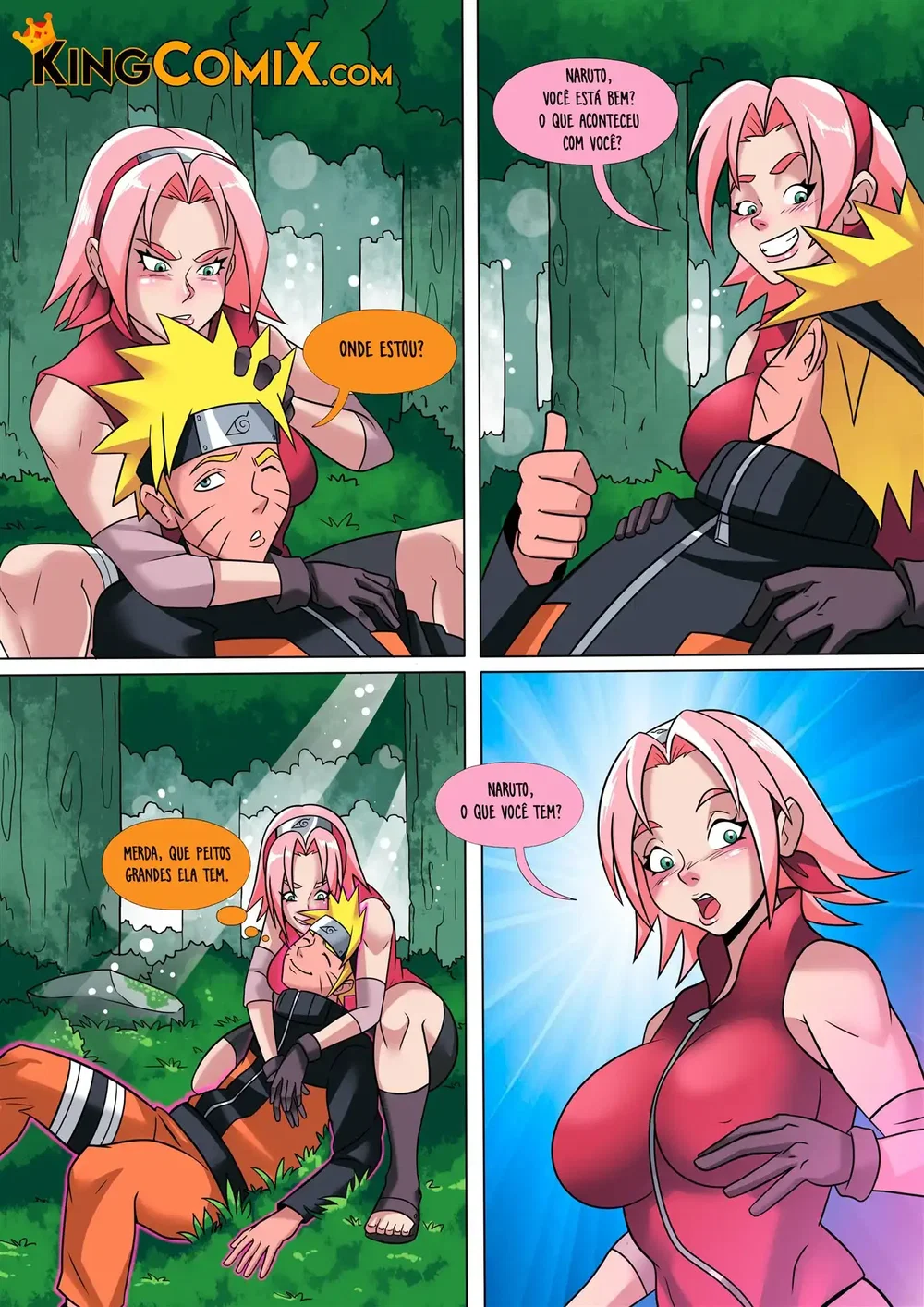 O Jutsu Sexual Secreto de Orochimaru — Capítulo 1, página 7 | Quadrinhos Eróticos em Português
