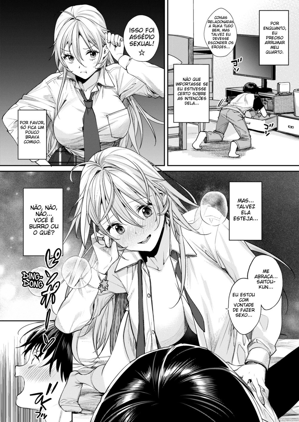 O Motivo De Eu Ter Arrumado Uma Namorada Otaku Gyaru ~ Capítulo do Sol — Capítulo 1, página 11 | Quadrinhos Eróticos em Português
