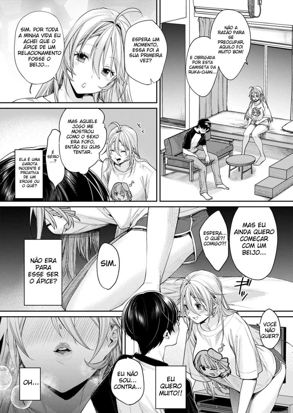 O Motivo De Eu Ter Arrumado Uma Namorada Otaku Gyaru ~ Capítulo do Sol — Capítulo 1, página 19 | Quadrinhos Eróticos em Português
