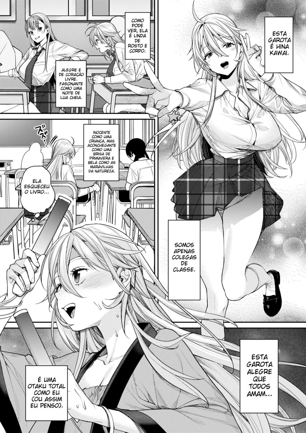 O Motivo De Eu Ter Arrumado Uma Namorada Otaku Gyaru ~ Capítulo do Sol — Capítulo 1, página 5 | Quadrinhos Eróticos em Português