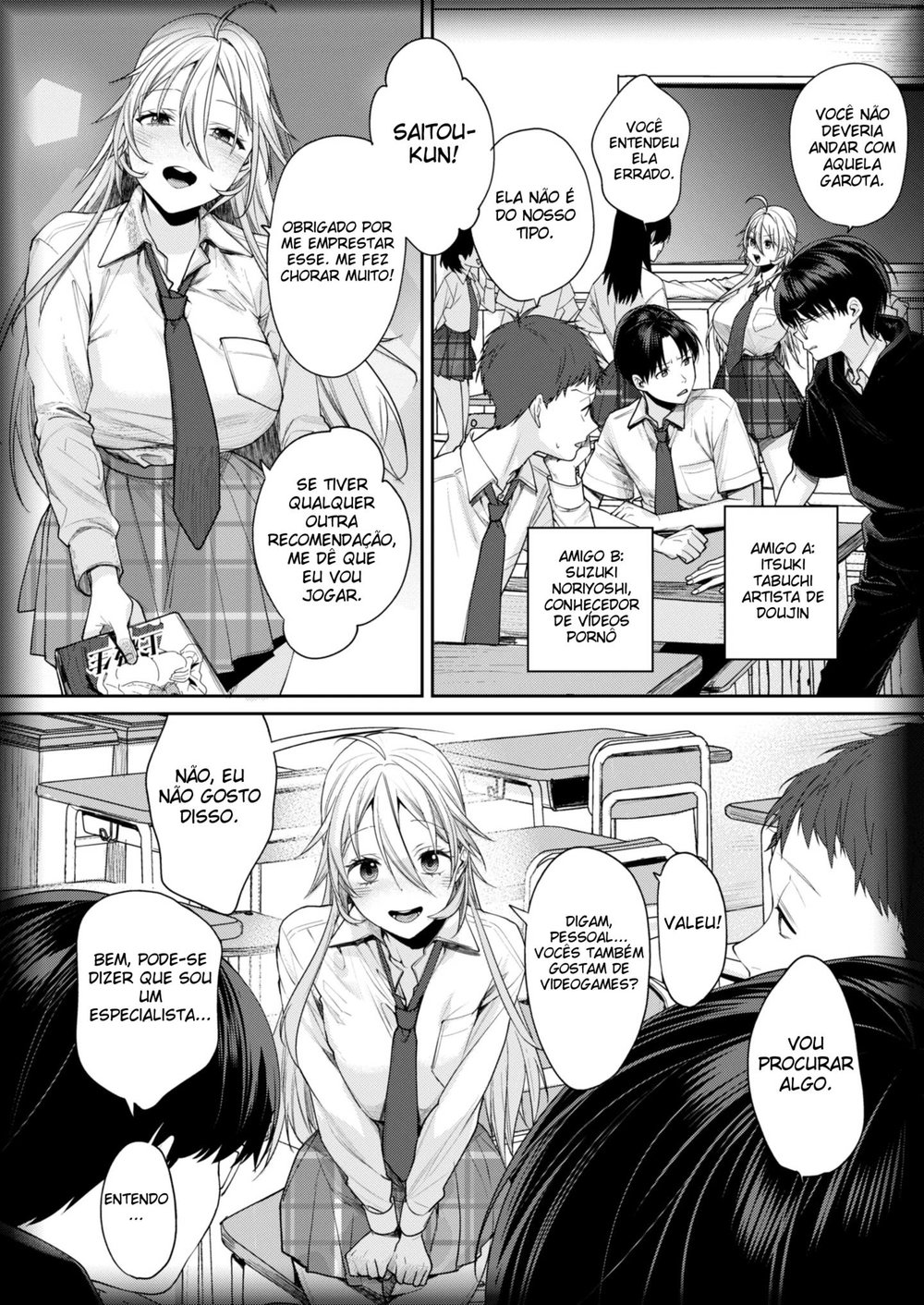 O Motivo De Eu Ter Arrumado Uma Namorada Otaku Gyaru ~ Capítulo do Sol — Capítulo 1, página 7 | Quadrinhos Eróticos em Português