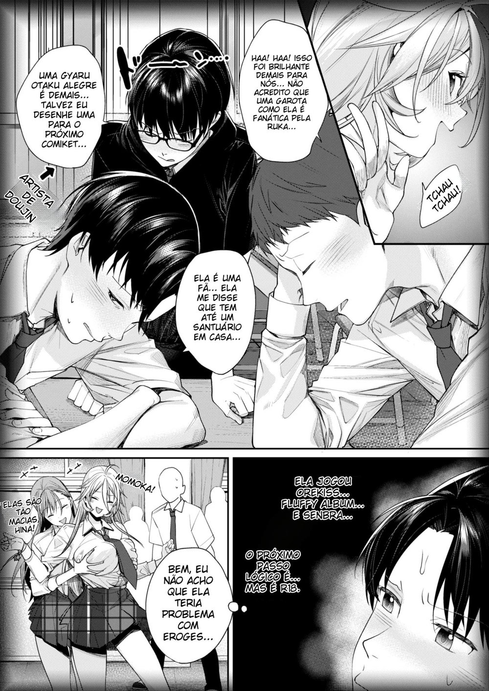 O Motivo De Eu Ter Arrumado Uma Namorada Otaku Gyaru ~ Capítulo do Sol — Capítulo 1, página 8 | Quadrinhos Eróticos em Português