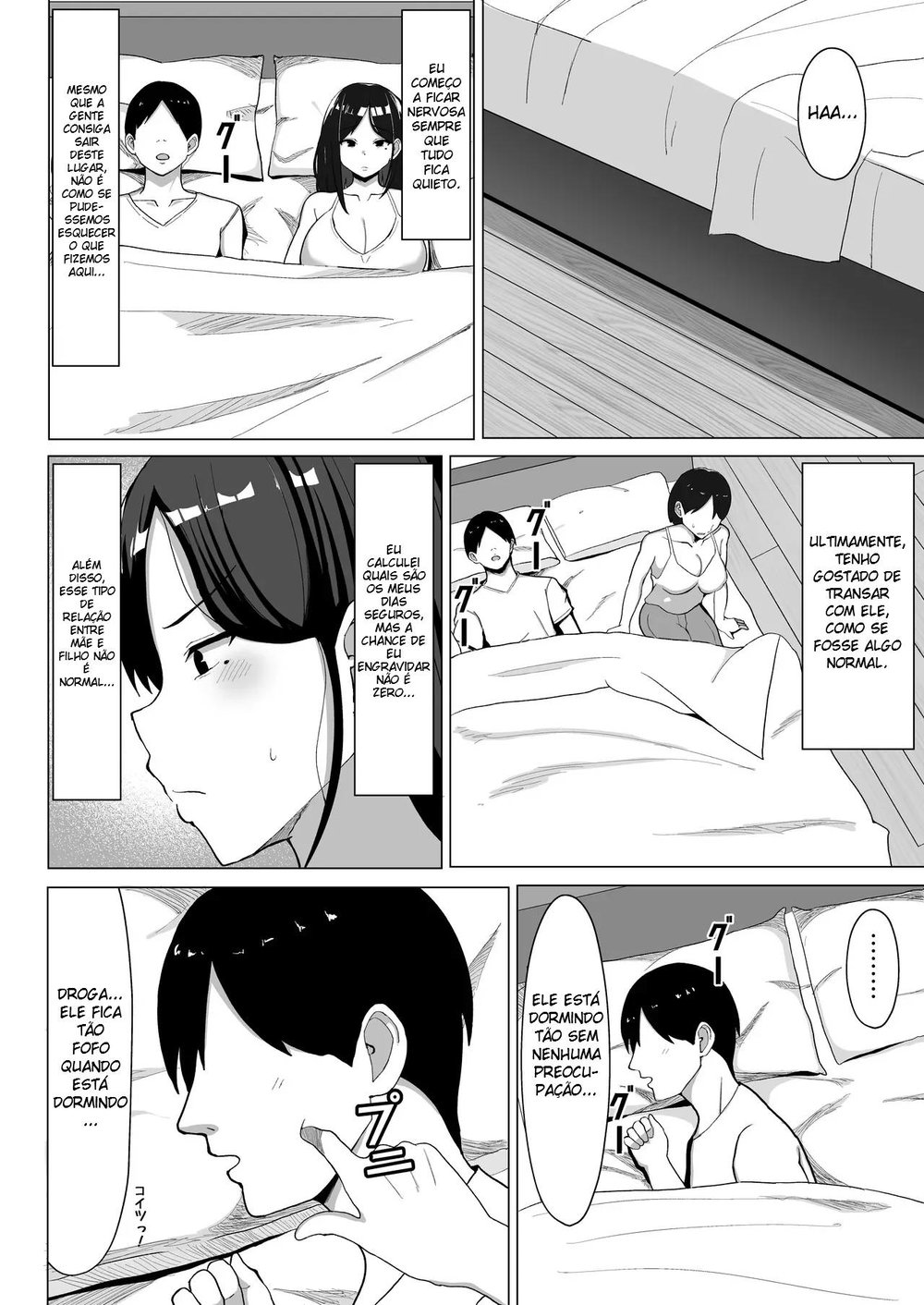 O Quarto de Onde Não Pode Sair Sem Fazer Sexo 2 ~ A Mãe Resmungona e Eu na Fase Rebelde — Capítulo 1 O Quarto de Onde Não Pode Sair Sem Fazer Sexo 2 ~ A Mãe Resmungona e Eu na Fase Rebelde — Capítulo 1, página 15 | Quadrinhos Eróticos em Português
