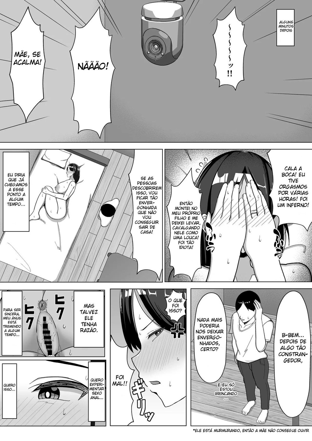 O Quarto de Onde Não Pode Sair Sem Fazer Sexo 2 ~ A Mãe Resmungona e Eu na Fase Rebelde — Capítulo 1 O Quarto de Onde Não Pode Sair Sem Fazer Sexo 2 ~ A Mãe Resmungona e Eu na Fase Rebelde — Capítulo 1, página 32 | Quadrinhos Eróticos em Português