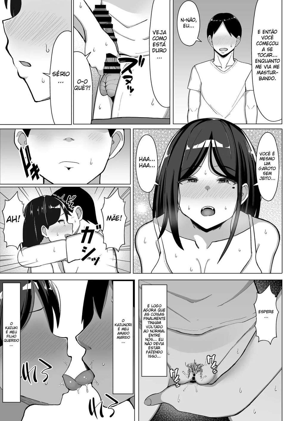 O Quarto de Onde Não Pode Sair Sem Fazer Sexo 2 ~ A Mãe Resmungona e Eu na Fase Rebelde — Capítulo 1 O Quarto de Onde Não Pode Sair Sem Fazer Sexo 2 ~ A Mãe Resmungona e Eu na Fase Rebelde — Capítulo 1, página 52 | Quadrinhos Eróticos em Português