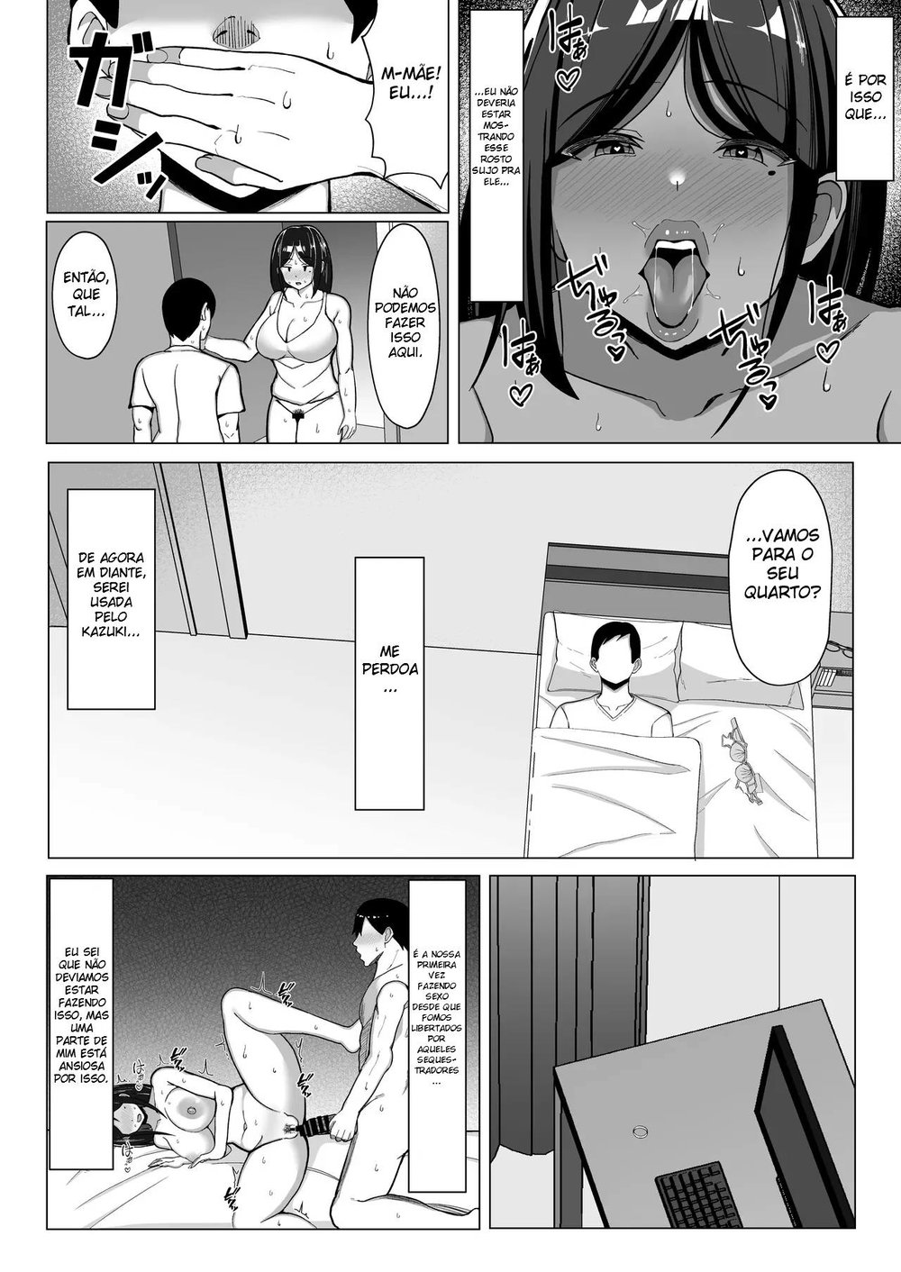 O Quarto de Onde Não Pode Sair Sem Fazer Sexo 2 ~ A Mãe Resmungona e Eu na Fase Rebelde — Capítulo 1 O Quarto de Onde Não Pode Sair Sem Fazer Sexo 2 ~ A Mãe Resmungona e Eu na Fase Rebelde — Capítulo 1, página 53 | Quadrinhos Eróticos em Português