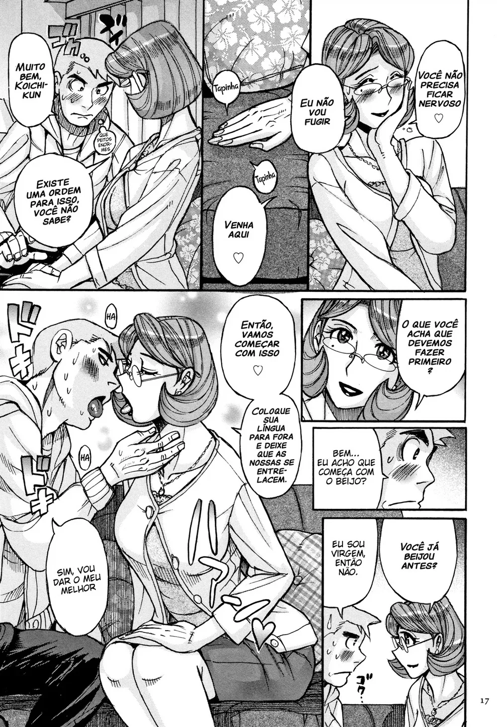 Ore no Kaa-san ga Itsu made mo Erosugiru 2 — Capítulo 1, página 13 | Quadrinhos Eróticos em Português