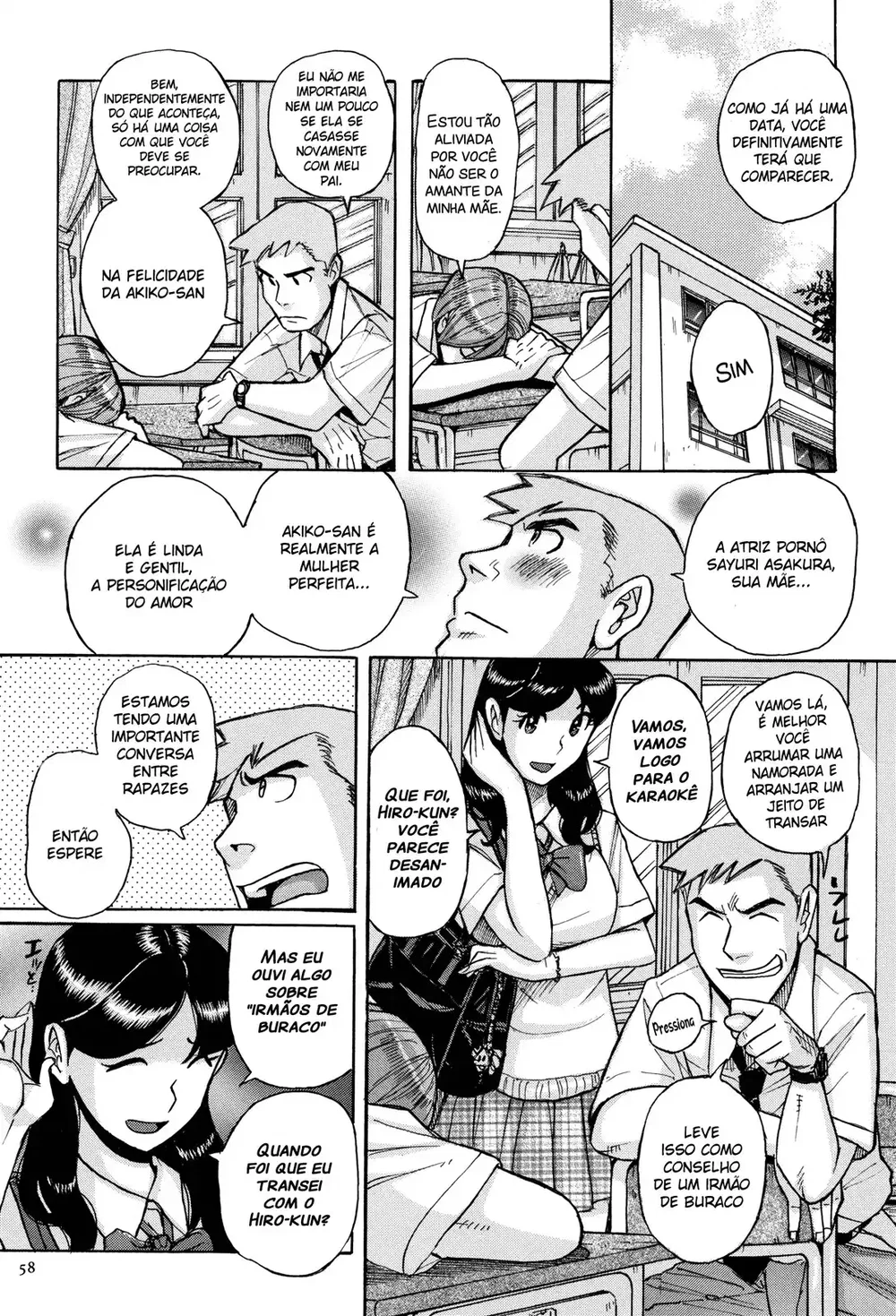 Ore no Kaa-san ga Itsu made mo Erosugiru 4 — Capítulo 1 Ore no Kaa-san ga Itsu made mo Erosugiru 4 — Capítulo 1, página 10 | Quadrinhos Eróticos em Português