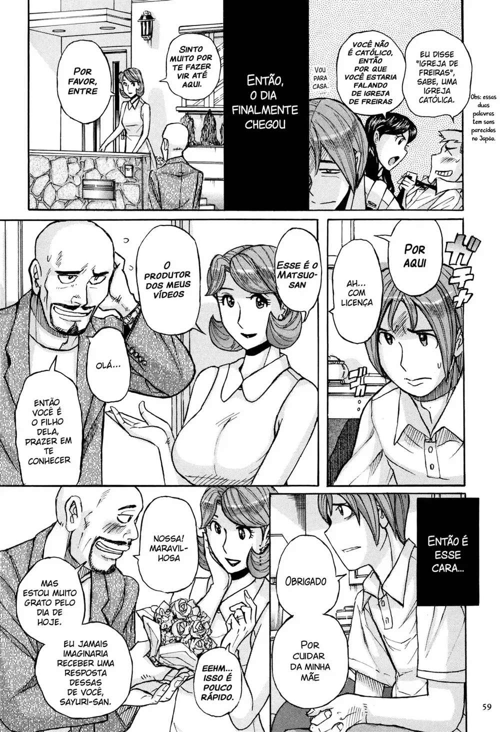 Ore no Kaa-san ga Itsu made mo Erosugiru 4 — Capítulo 1 Ore no Kaa-san ga Itsu made mo Erosugiru 4 — Capítulo 1, página 11 | Quadrinhos Eróticos em Português