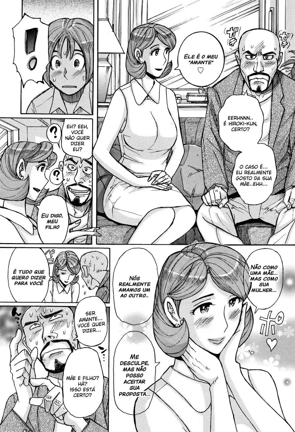 Ore no Kaa-san ga Itsu made mo Erosugiru 4 — Capítulo 1 Ore no Kaa-san ga Itsu made mo Erosugiru 4 — Capítulo 1, página 12 | Quadrinhos Eróticos em Português