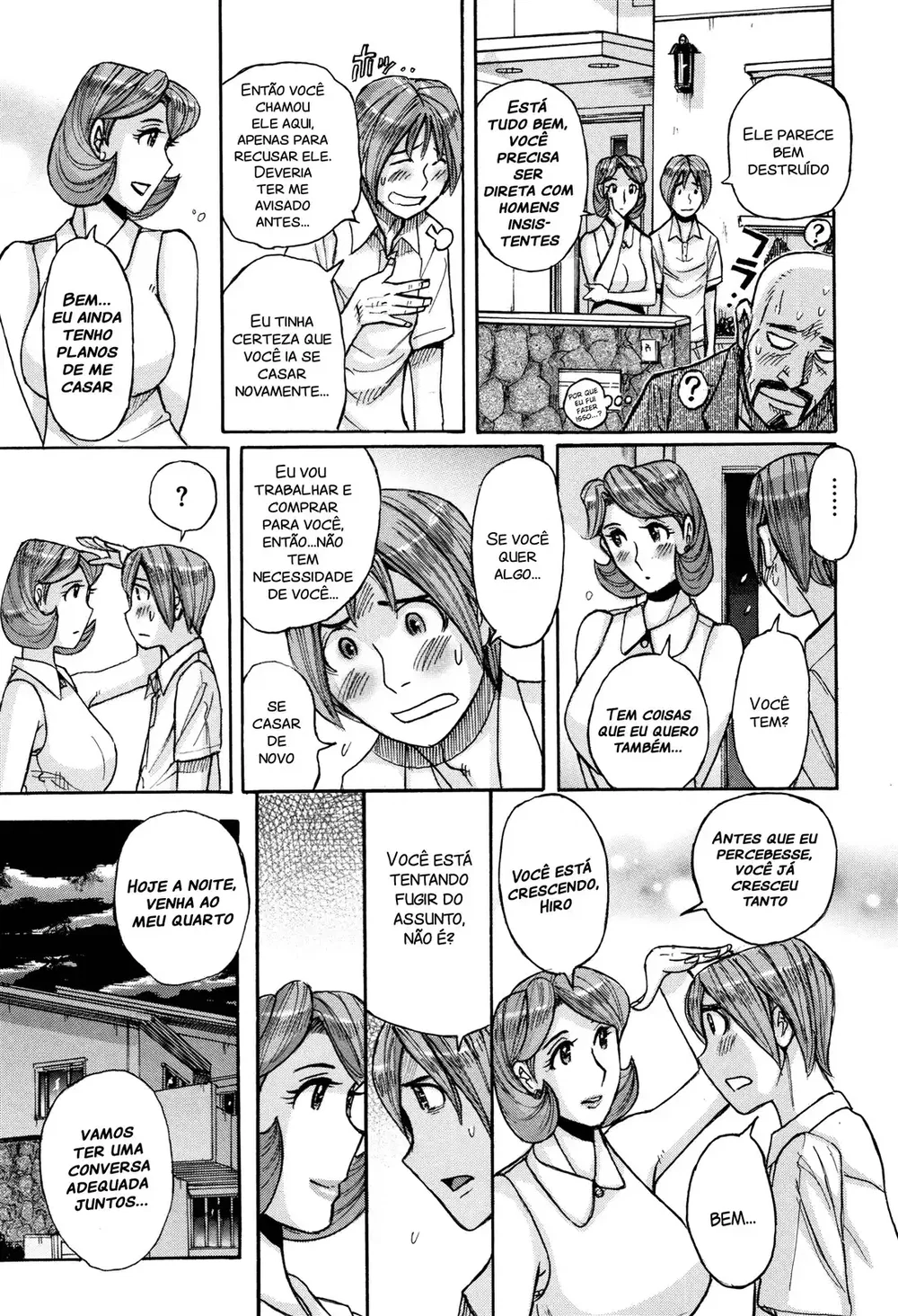 Ore no Kaa-san ga Itsu made mo Erosugiru 4 — Capítulo 1 Ore no Kaa-san ga Itsu made mo Erosugiru 4 — Capítulo 1, página 13 | Quadrinhos Eróticos em Português