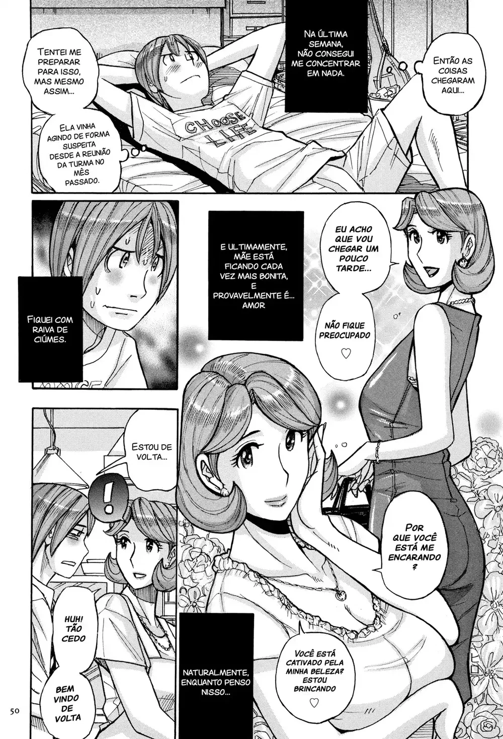 Ore no Kaa-san ga Itsu made mo Erosugiru 4 — Capítulo 1 Ore no Kaa-san ga Itsu made mo Erosugiru 4 — Capítulo 1, página 2 | Quadrinhos Eróticos em Português