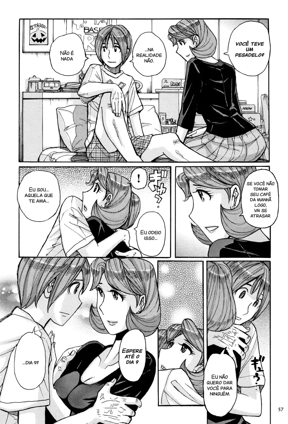 Ore no Kaa-san ga Itsu made mo Erosugiru 4 — Capítulo 1 Ore no Kaa-san ga Itsu made mo Erosugiru 4 — Capítulo 1, página 9 | Quadrinhos Eróticos em Português