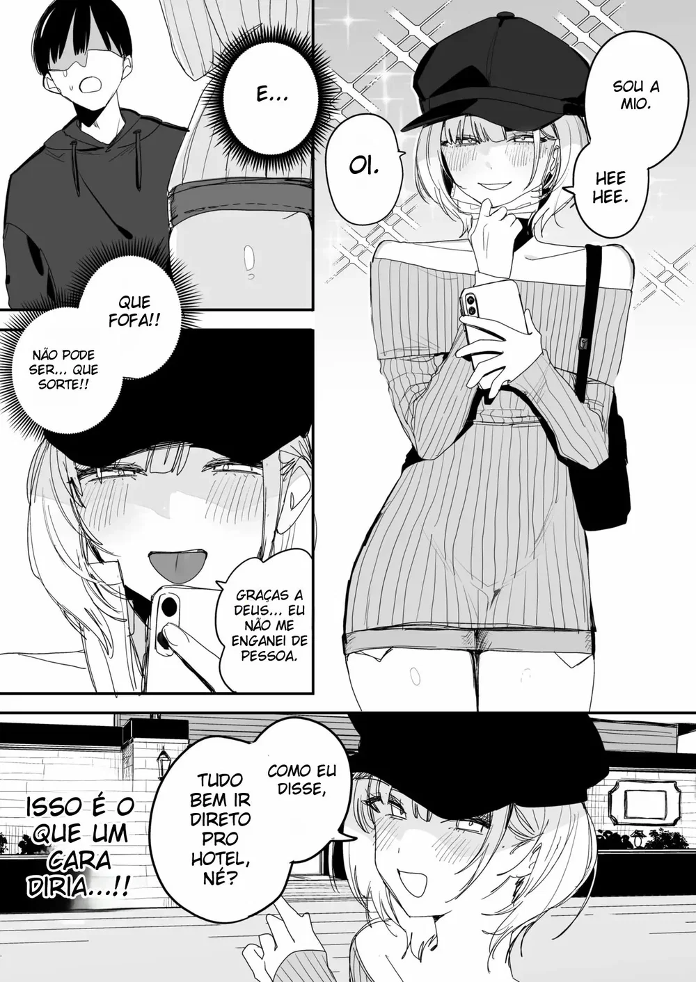 Ore no Seiheki o Guchagucha ni Shite Oite Shiranai Aida ni Kekkon Shite ita Moto SeFri to Saigo no Bachiboko Sex Osame suru Hanashi — Capítulo 1, página 4 | Quadrinhos Eróticos em Português