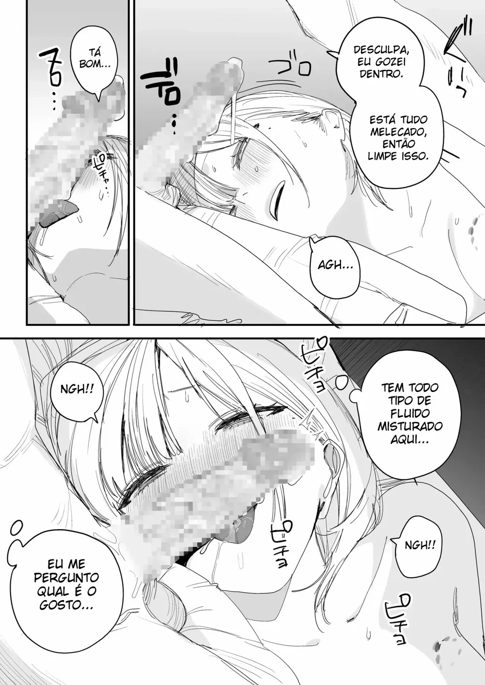 Ore no Seiheki o Guchagucha ni Shite Oite Shiranai Aida ni Kekkon Shite ita Moto SeFri to Saigo no Bachiboko Sex Osame suru Hanashi — Capítulo 1, página 59 | Quadrinhos Eróticos em Português