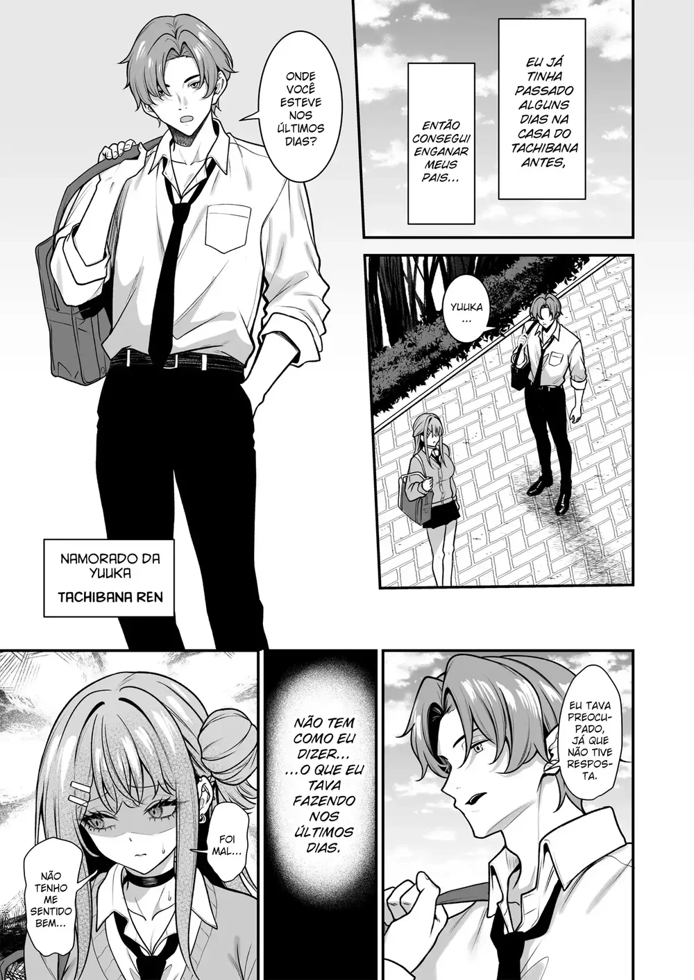 Otaku ni Yasashii Gal wa Aitsu no Kanojo 2 — Capítulo 1 Otaku ni Yasashii Gal wa Aitsu no Kanojo 2 — Capítulo 1, página 4 | Quadrinhos Eróticos em Português