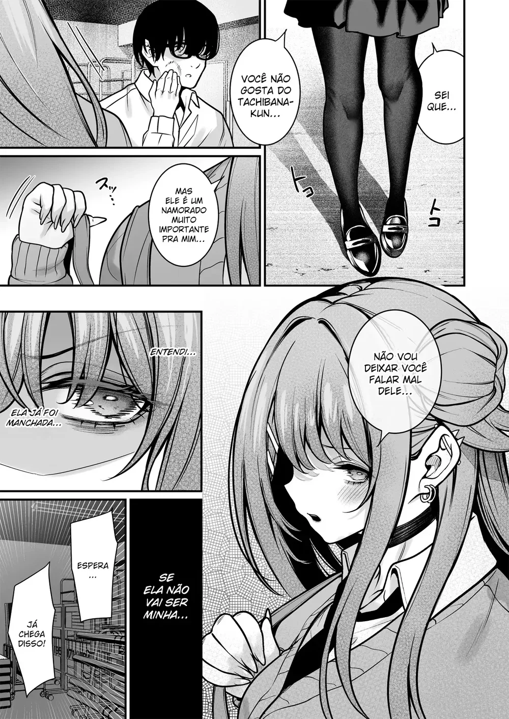 Otaku ni Yasashii Gal wa Aitsu no Kanojo — Capítulo 1 Otaku ni Yasashii Gal wa Aitsu no Kanojo — Capítulo 1, página 10 | Quadrinhos Eróticos em Português