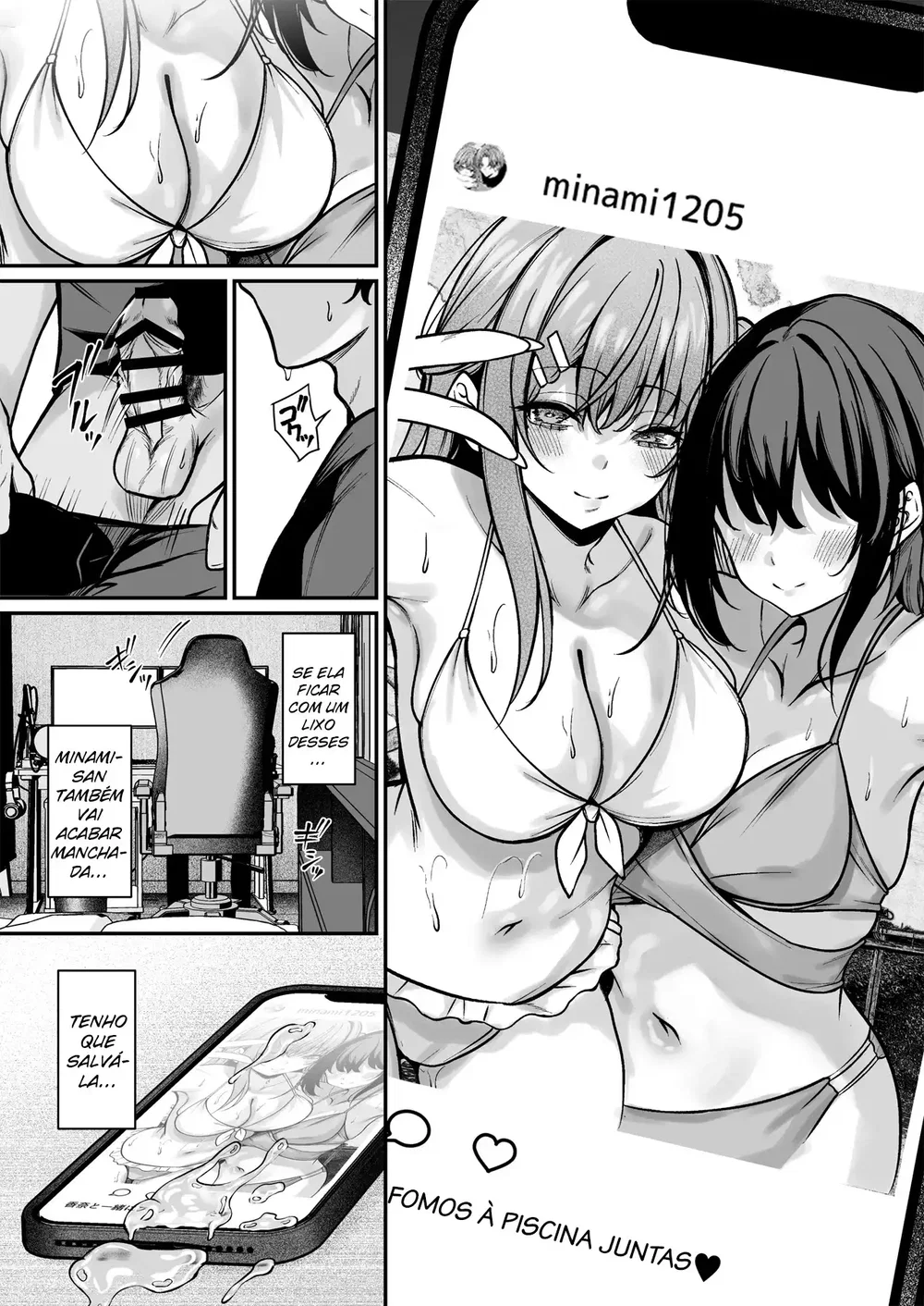 Otaku ni Yasashii Gal wa Aitsu no Kanojo — Capítulo 1 Otaku ni Yasashii Gal wa Aitsu no Kanojo — Capítulo 1, página 6 | Quadrinhos Eróticos em Português