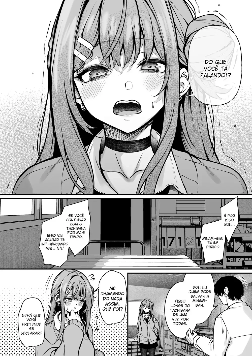 Otaku ni Yasashii Gal wa Aitsu no Kanojo — Capítulo 1 Otaku ni Yasashii Gal wa Aitsu no Kanojo — Capítulo 1, página 7 | Quadrinhos Eróticos em Português