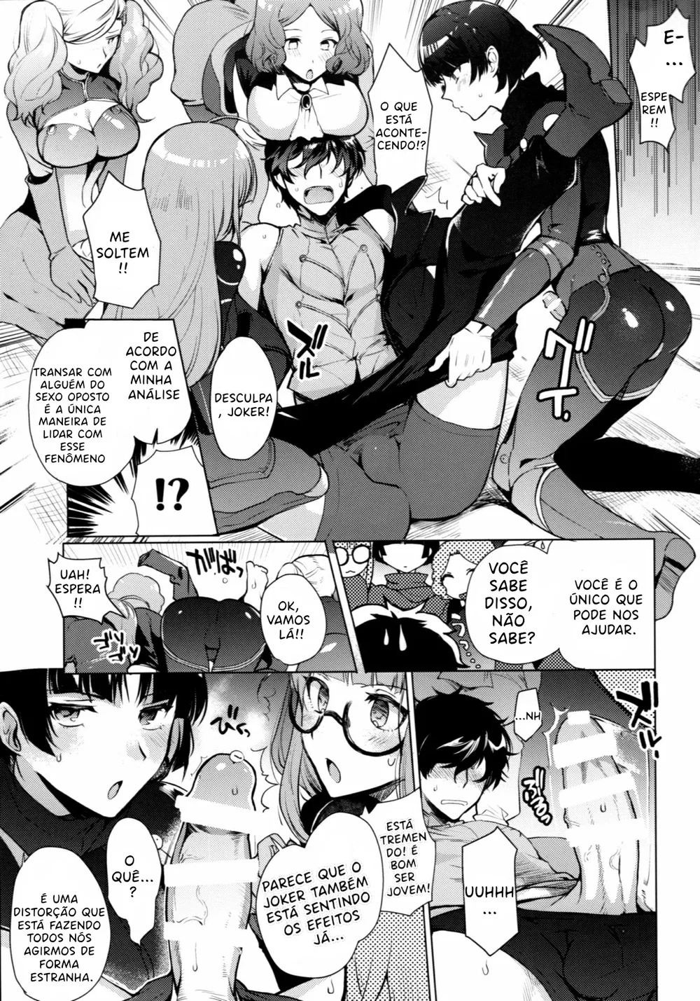 PERSONA FUTANARI — Capítulo 1 PERSONA FUTANARI — Capítulo 1, página 11 | Quadrinhos Eróticos em Português