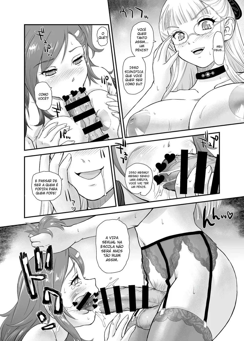 Phallic Girls 10 — Capítulo 1 Phallic Girls 10 — Capítulo 1, página 8 | Quadrinhos Eróticos em Português