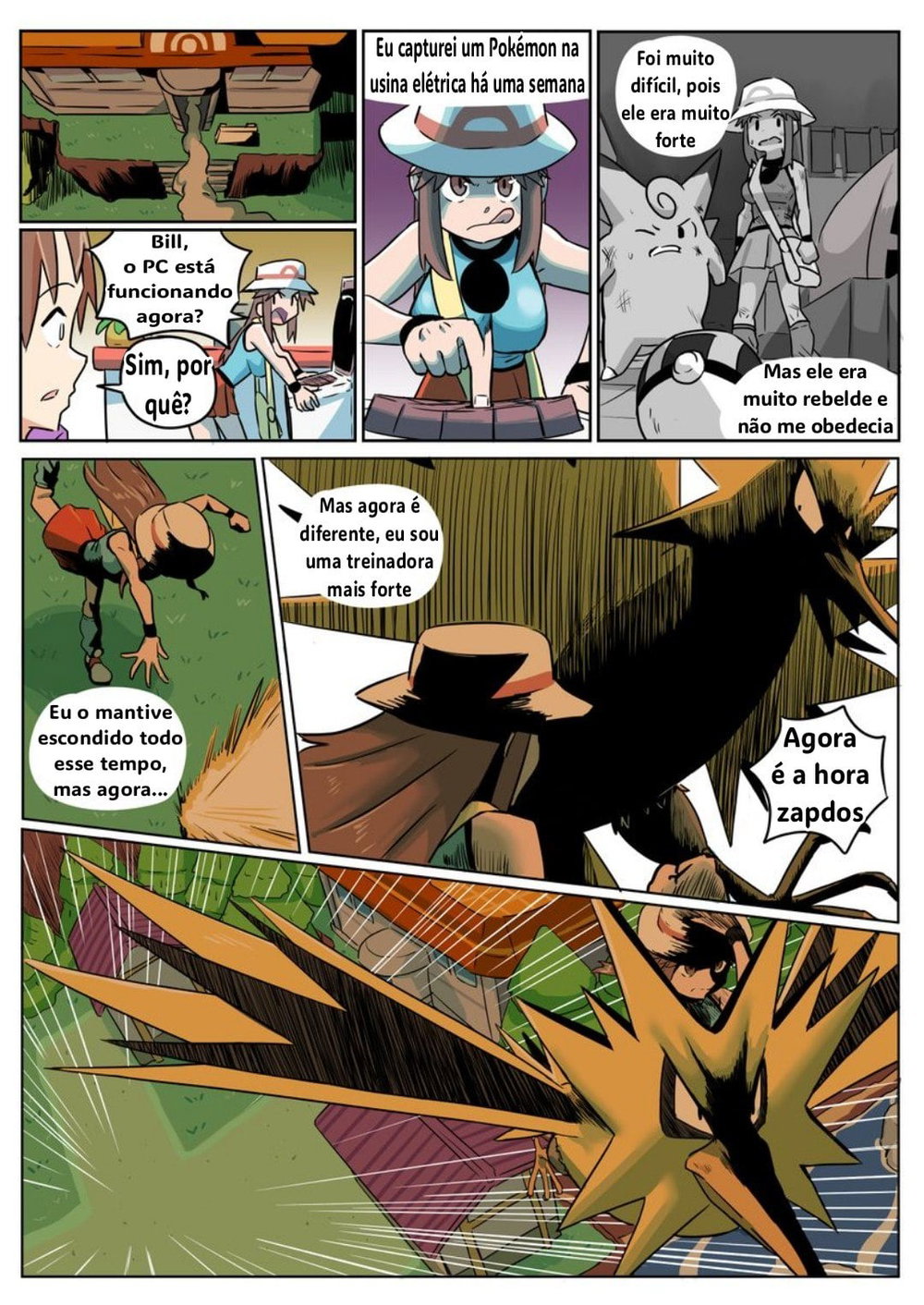 Pkmn Leafy Green — Capítulo 1 Pkmn Leafy Green — Capítulo 1, página 107 | Quadrinhos Eróticos em Português