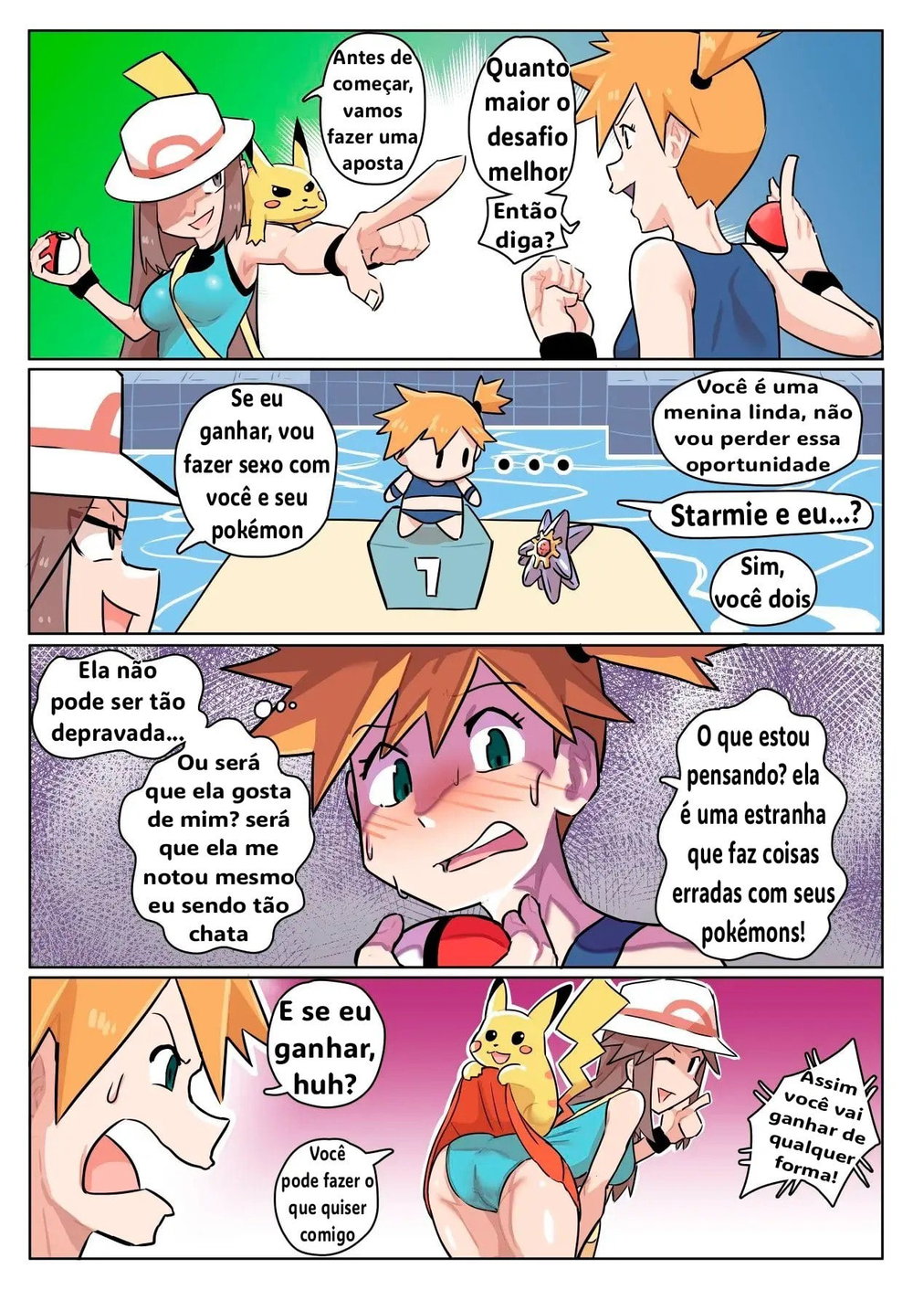Pkmn Leafy Green — Capítulo 1 Pkmn Leafy Green — Capítulo 1, página 11 | Quadrinhos Eróticos em Português