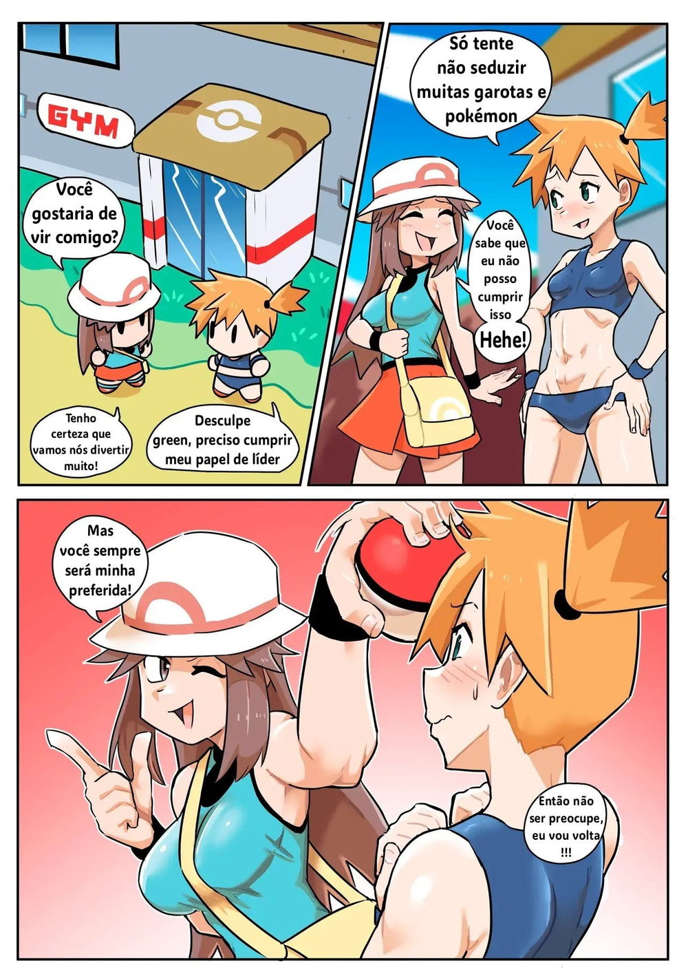 Pkmn Leafy Green — Capítulo 1 Pkmn Leafy Green — Capítulo 1, página 15 | Quadrinhos Eróticos em Português
