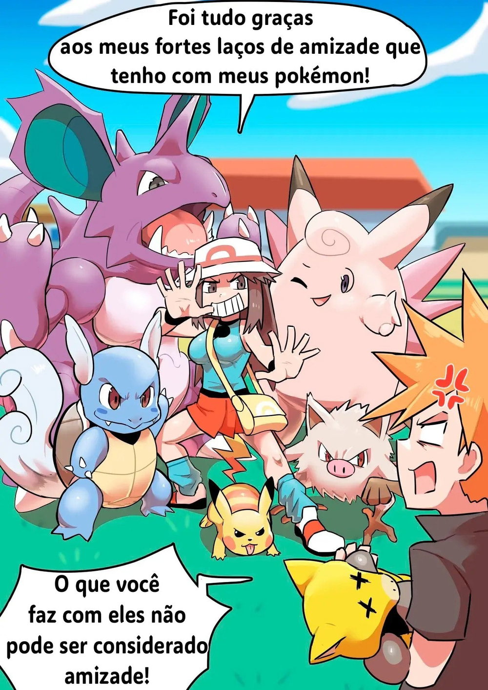Pkmn Leafy Green — Capítulo 1 Pkmn Leafy Green — Capítulo 1, página 16 | Quadrinhos Eróticos em Português