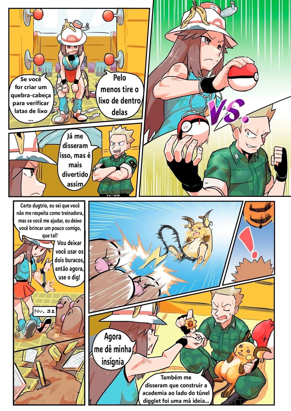 Pkmn Leafy Green — Capítulo 1 Pkmn Leafy Green — Capítulo 1, página 22 | Quadrinhos Eróticos em Português
